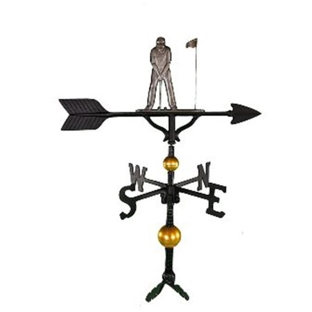 GARDENGEAR 300 Series 32 In Deluxe Swedish Iron Putter Weathervane GA846604